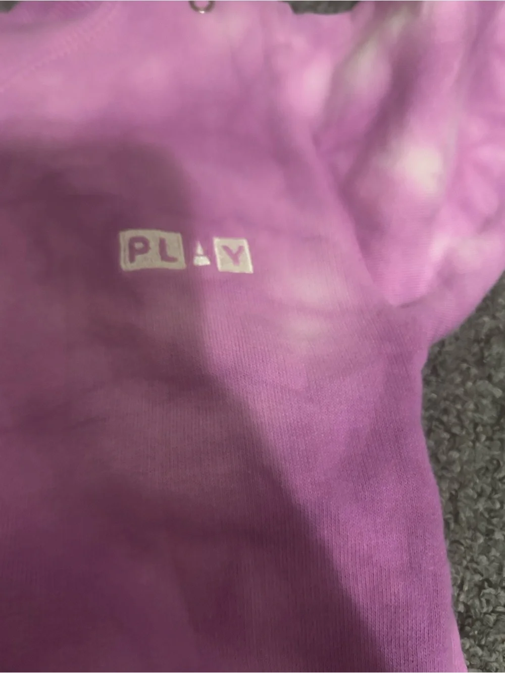 Kids Tie-Dye Lavender Matching Set baby girl